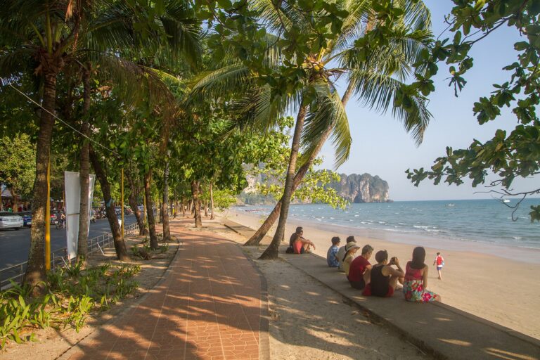 Beachfront promenade