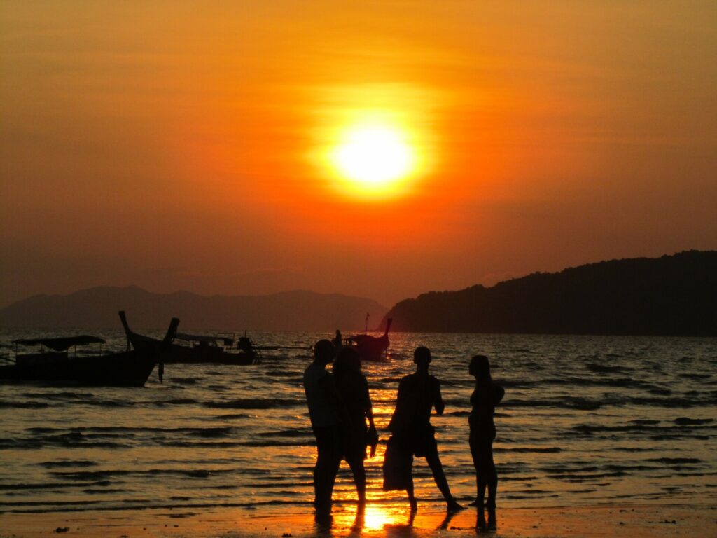 Sunset at Ao Nang