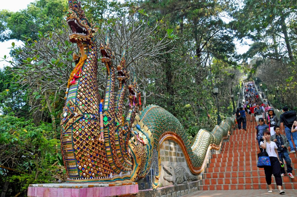 The naga staircase