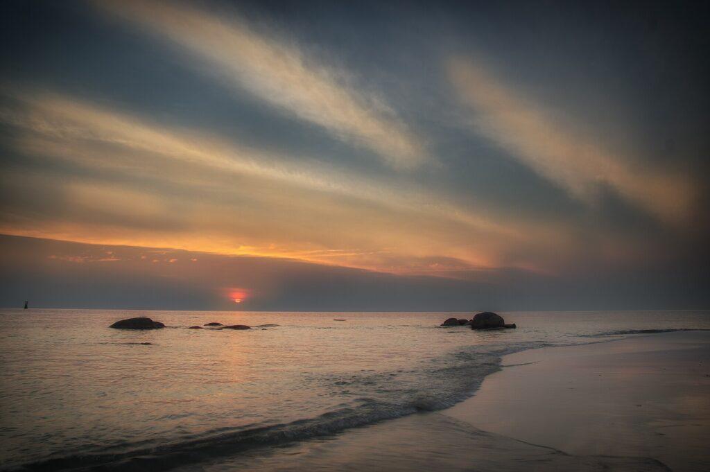 Sunrise on Hua Hin Beach