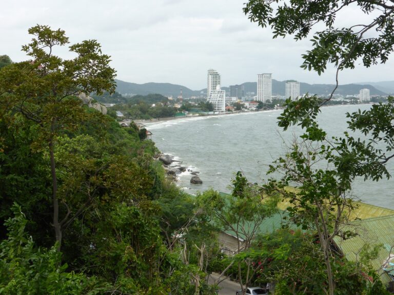 Views over Hua Hin bay