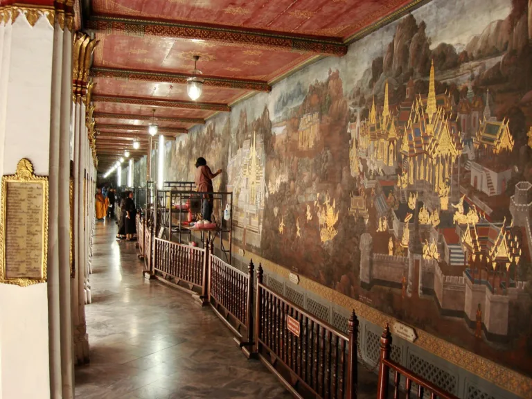 Ramakien murals